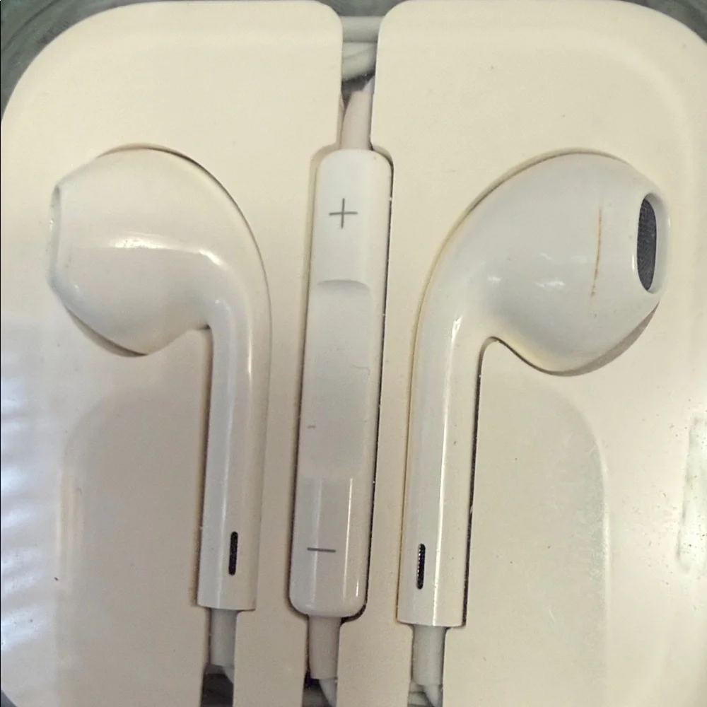 Apple white wired
